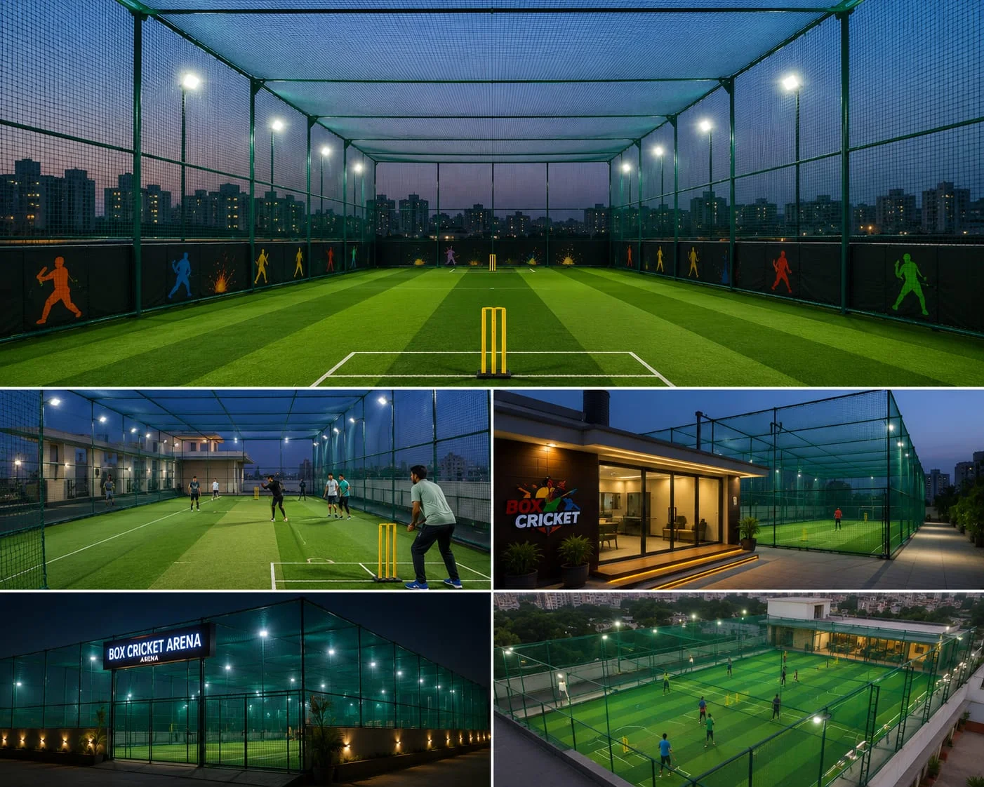 Box Cricket Setup
